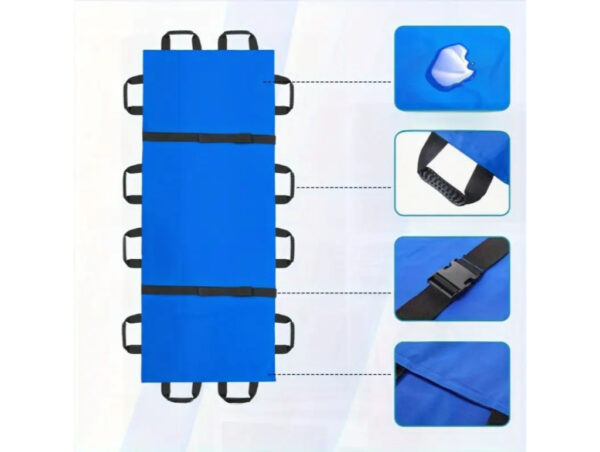 48" x 40" Positioning Bed Pad with Reinforced Handles